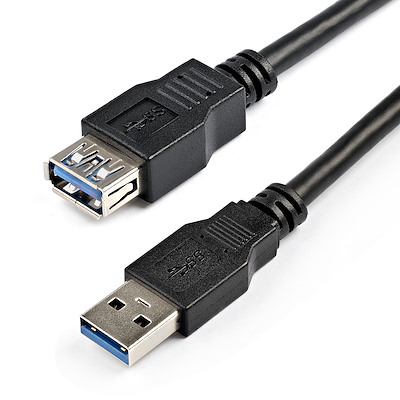 Cable Extensor USB 3.0 de 2m USB A Macho a Hembra USB3SEXT2MBK